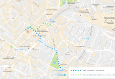 Location of EasyFrench language school in Montpellier